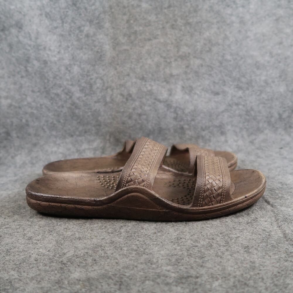 Surfware Shoes Womens 7 Slide Sandals Rubber Slip On Two Strap Casual Beach